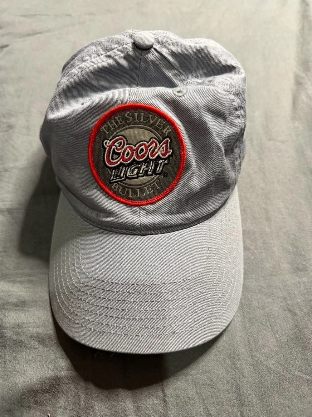 Coors Light Grey Logo Baseball Cap for Men